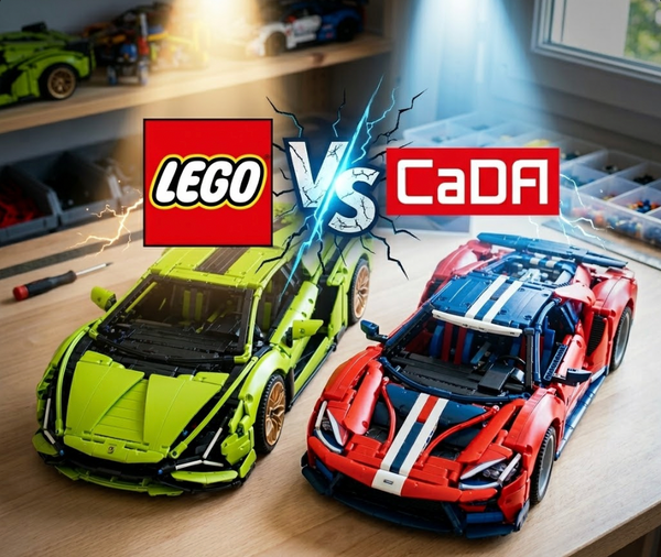 LEGO Technic vs CaDA : comparatif complet (qualité, prix, avis 2026)