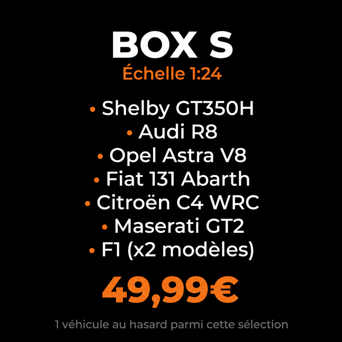 Mystery Box TrackBricks – Aperçu des véhicules surprise possibles