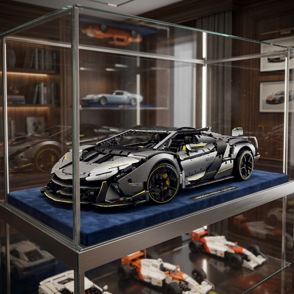 Lamborghini One-Offs Raceforge en briques 1:8 mise en scène exclusive – Supercar maquette GULY 10638