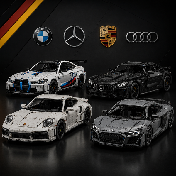 Voitures Allemandes en Briques : Guide Ultime 2026 (BMW, Mercedes, Porsche, Audi)