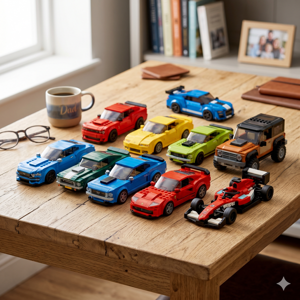 Idée Cadeau Fête des Pères Passionné Automobile 2026 : Top 10 Voitures en Briques