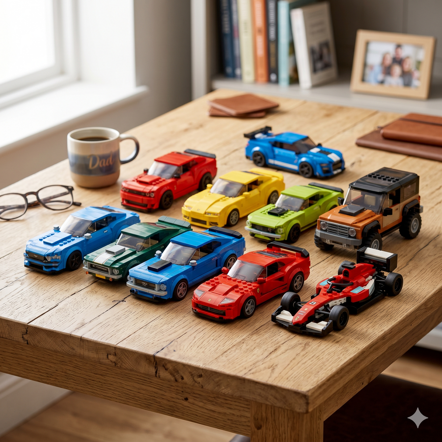 Idée Cadeau Fête des Pères Passionné Automobile 2026 : Top 10 Voitures en Briques