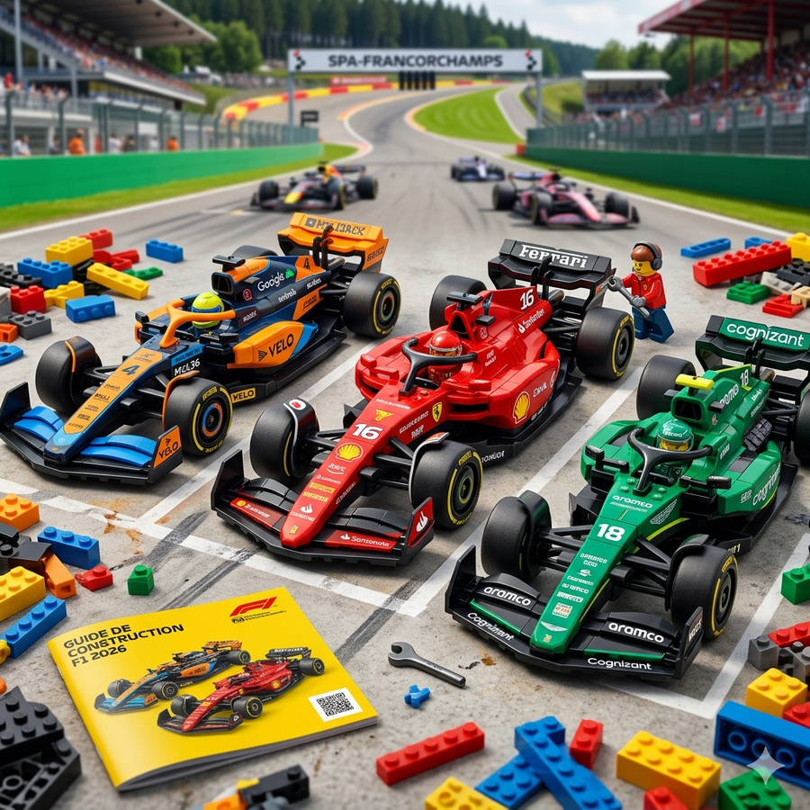 Formule 1 en Briques : Guide Complet des Meilleurs Modèles F1 à Construire en 2026