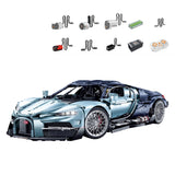 Maquette Bugatti Tourbillon en briques 1:8 - Vue arrière V16 | TrackBricks