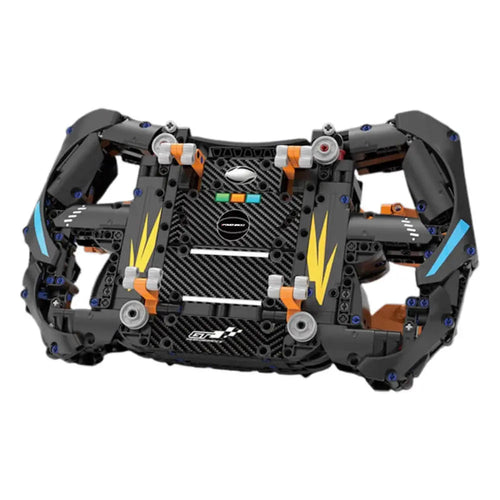 Volant McLaren F1 en briques - Vue principale réplique détaillée | TrackBricks