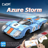 Détail Azure Storm supercar en briques CaDA C51076