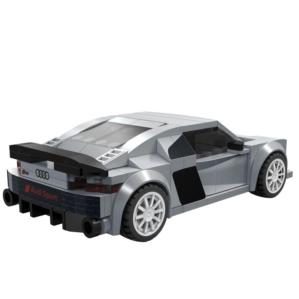 Détail intérieur Audi R8 Coupé en briques 1:24