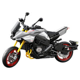 Maquette Suzuki Katana moto en briques - Détails cadre | TrackBricks