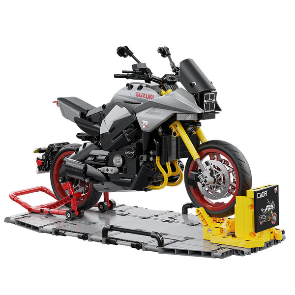 Suzuki Katana Moto en Briques – Maquette