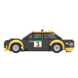 Maquette Fiat 131 Abarth rallye en briques 1:24 - Vue arrière | TrackBricks