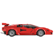 Vue de côté Ferrari F40 RC en briques CaDA