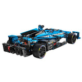 Maquette City Drift Supercar en briques 1:8 - Détails aérodynamiques | TrackBricks