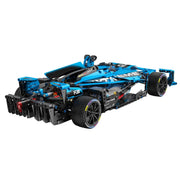 Maquette City Drift Supercar en briques 1:8 - Détails aérodynamiques | TrackBricks