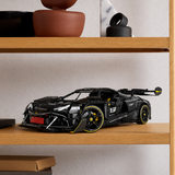 Italian V6 Hybrid Supercar 296 en briques 1:8 – Boîte et packaging du set 3729 pièces | TrackBricks