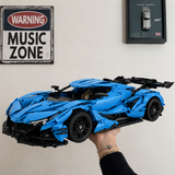 Hypercar V12 Apollo en briques 1:8 – Boîte et packaging du set 3865 pièces | TrackBricks