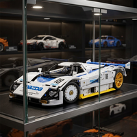 Mazda 787B Le Mans 1991 en briques 1:10 vitrine collector – Réplique officielle licence Mazda 1797 pièces CaDA C63007W