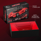 Ferrari LaFerrari en briques 1:8 mise en situation showroom