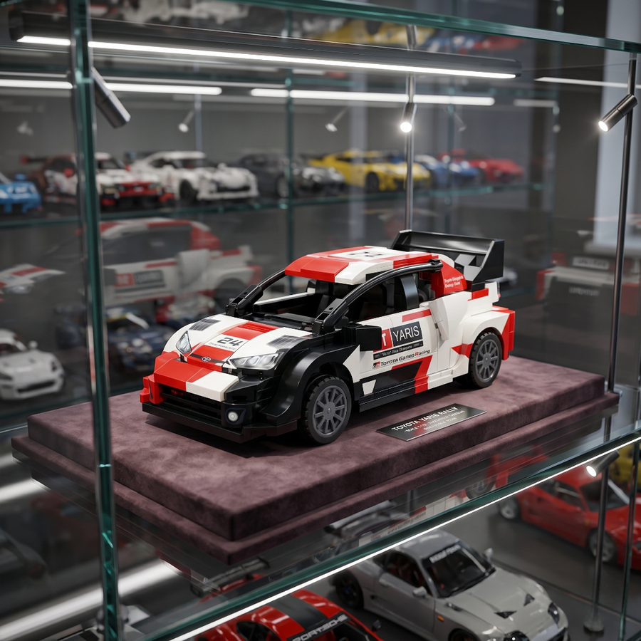 Toyota GR Yaris GR Supra Rally en briques 1:24 décor rallye – Pack rally japonais maquette CaDA