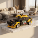 Fiat 131 Abarth en briques 1:24 décor vintage – Légende du rallye italien maquette CaDA C55035