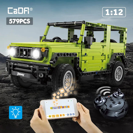 CaDA Off-Road Explorer RC – Véhicule Tout-Terrain Télécommandé | TrackBricks