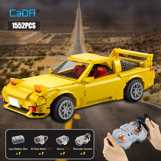 CaDA Drift Racer RC – Voiture de Drift Télécommandée 1655 Pièces | TrackBricks