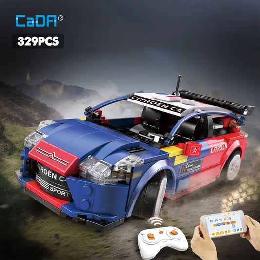 CaDA Citroën WRC Rally – Voiture de Course Télécommandée | TrackBricks