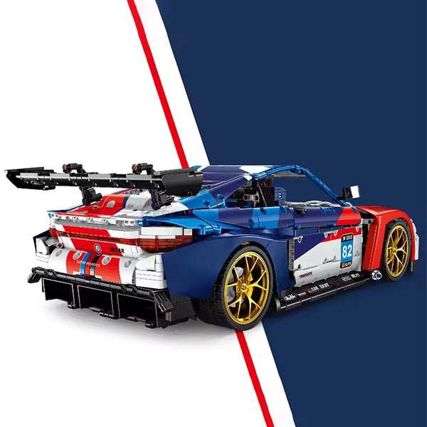 BMW M4 GT3 Racing en Briques 1:8 – 4556 Pièces