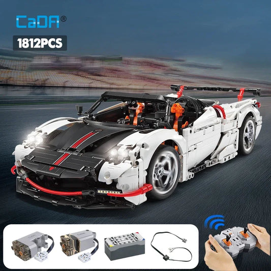CaDA Hypercar RC – Supercar Technique 1812 Pièces | TrackBricks