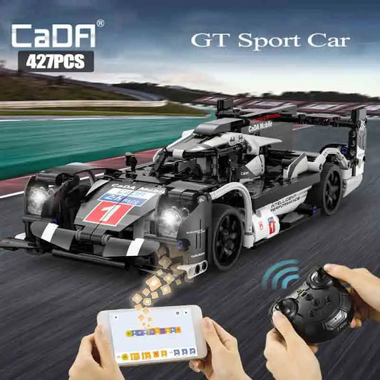 CaDA GT Racing RC – Voiture Sport Télécommandée 427 Pièces | TrackBricks