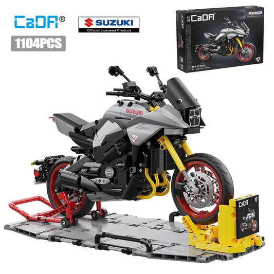 CaDA Suzuki Katana – Moto Technique à Construire 1104 Pièces | TrackBricks