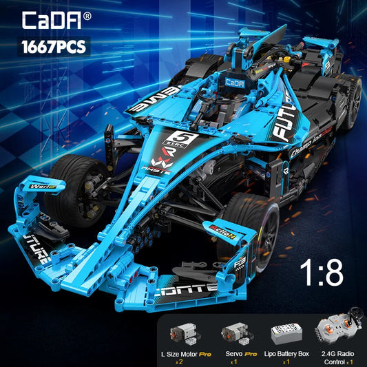 CaDA Drift Supercar RC – Voiture de Drift 1667 Pièces | TrackBricks