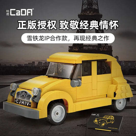 CaDA Retro Classic – Voiture Vintage à Construire | TrackBricks