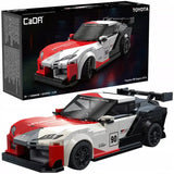 Maquette Toyota GR Yaris et Supra Rally en briques 1:24 - Détails | TrackBricks