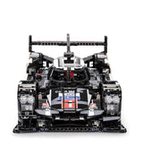 Vue de côté CaDA 919 Hybrid Sports Racing Car en briques 1:8