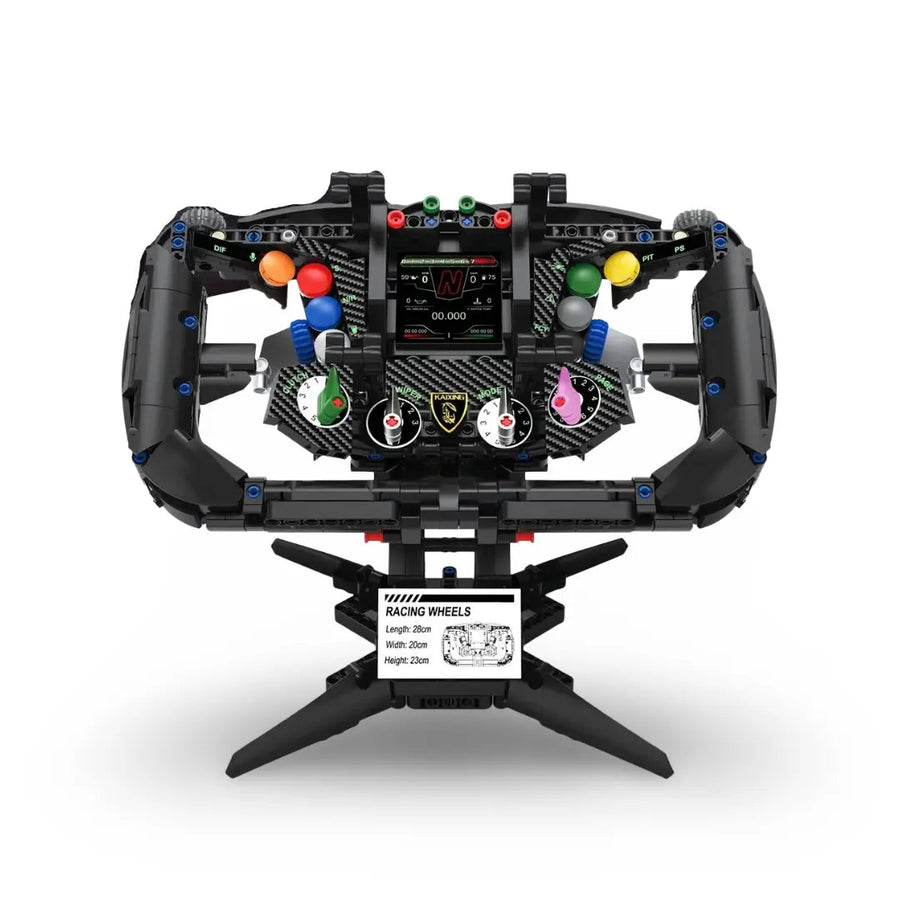 Volant Lamborghini Racing en briques - Vue principale rotation 360° | TrackBricks