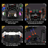 Volant Lamborghini Racing en briques - Vue latérale | TrackBricks